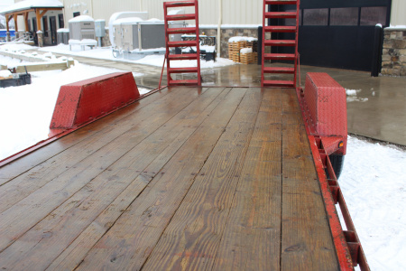 Used 2014 Moritz International ULBH 82" x 18' - 14000# GVW Equipment Trailer