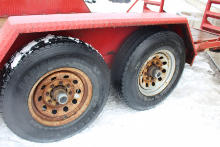 Used 2014 Moritz International ULBH 82" x 18' - 14000# GVW Equipment Trailer