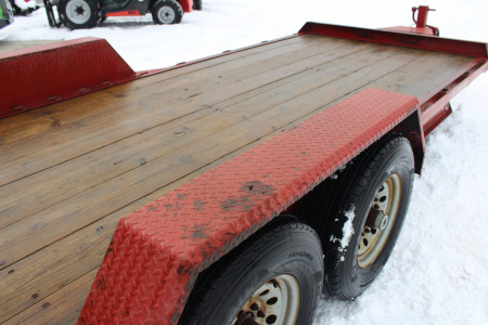 Used 2014 Moritz International ULBH 82" x 18' - 14000# GVW Equipment Trailer