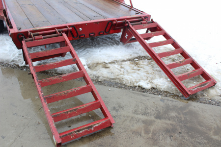 Used 2014 Moritz International ULBH 82" x 18' - 14000# GVW Equipment Trailer