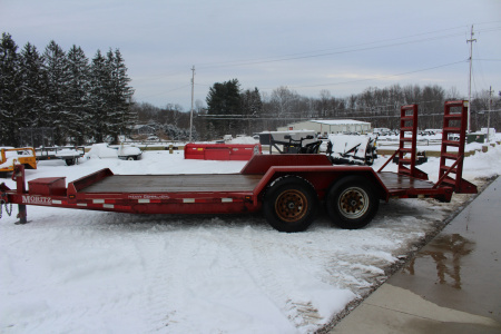 Used 2014 Moritz International ULBH 82" x 18' - 14000# GVW Equipment Trailer