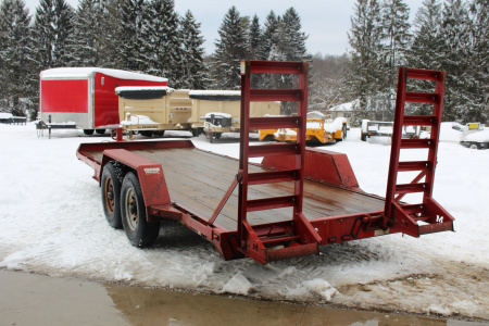 Used 2014 Moritz International ULBH 82" x 18' - 14000# GVW Equipment Trailer