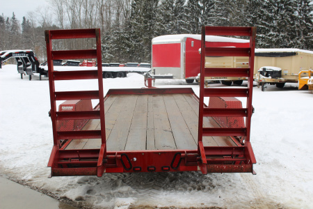 Used 2014 Moritz International ULBH 82" x 18' - 14000# GVW Equipment Trailer