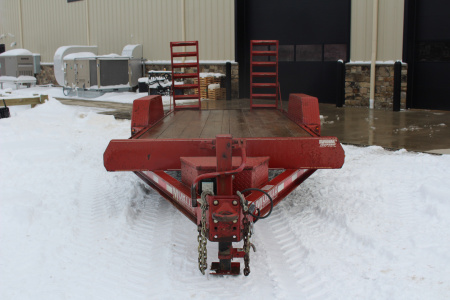 Used 2014 Moritz International ULBH 82" x 18' - 14000# GVW Equipment Trailer