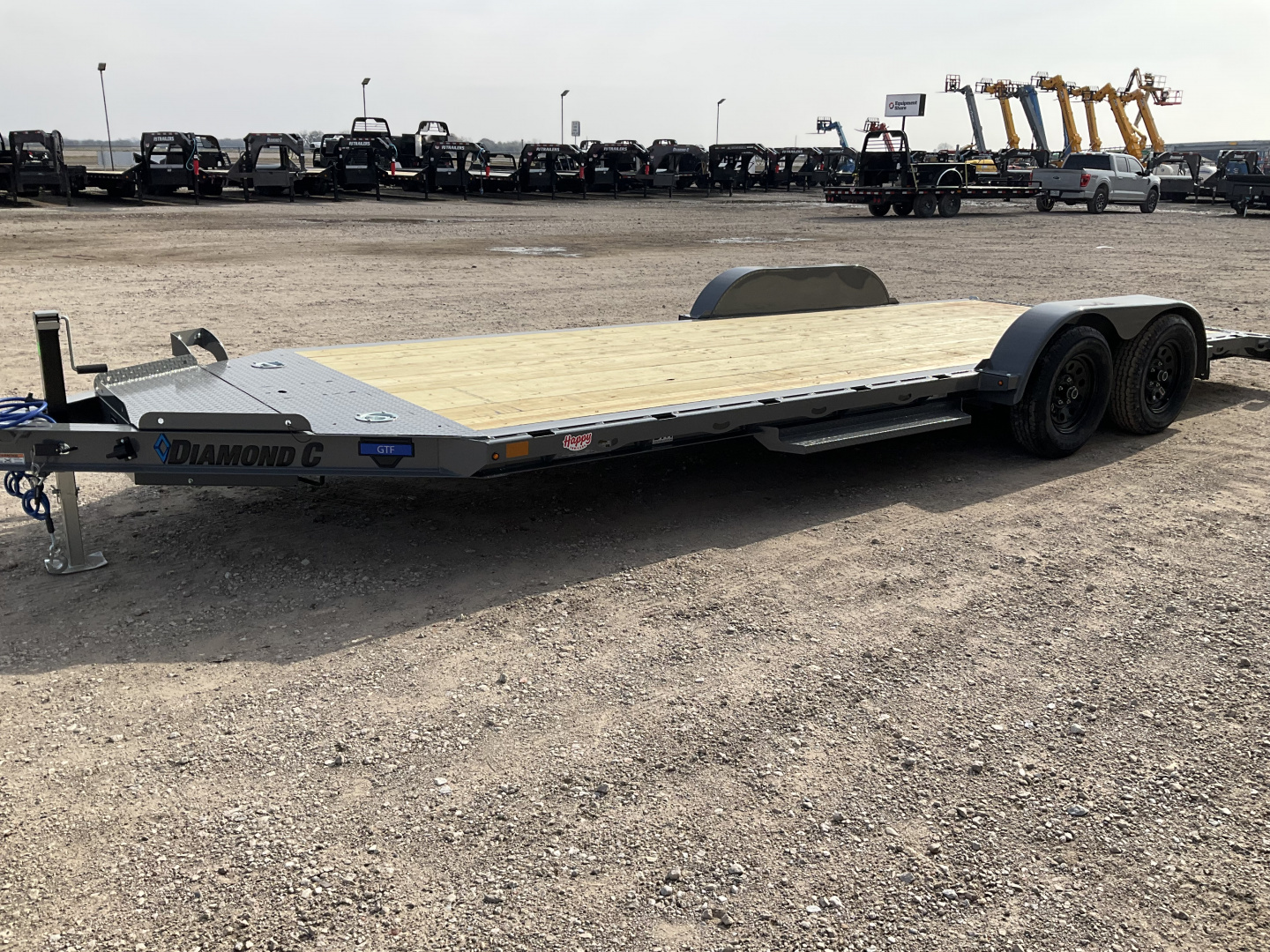 New 2026 Diamond C 83"x20' BP Single Car Hauler - GTF235