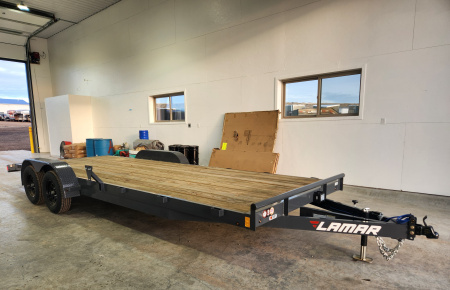 New 2026 Lamar 22' Car Trailer 7K