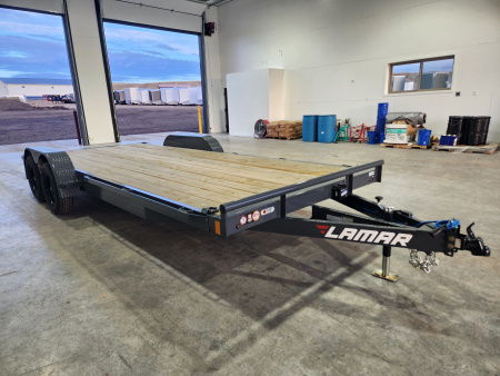 New 2026 Lamar 20' Car Trailer 7K