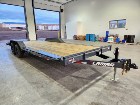 New 2026 Lamar 22' Car Trailer 10K