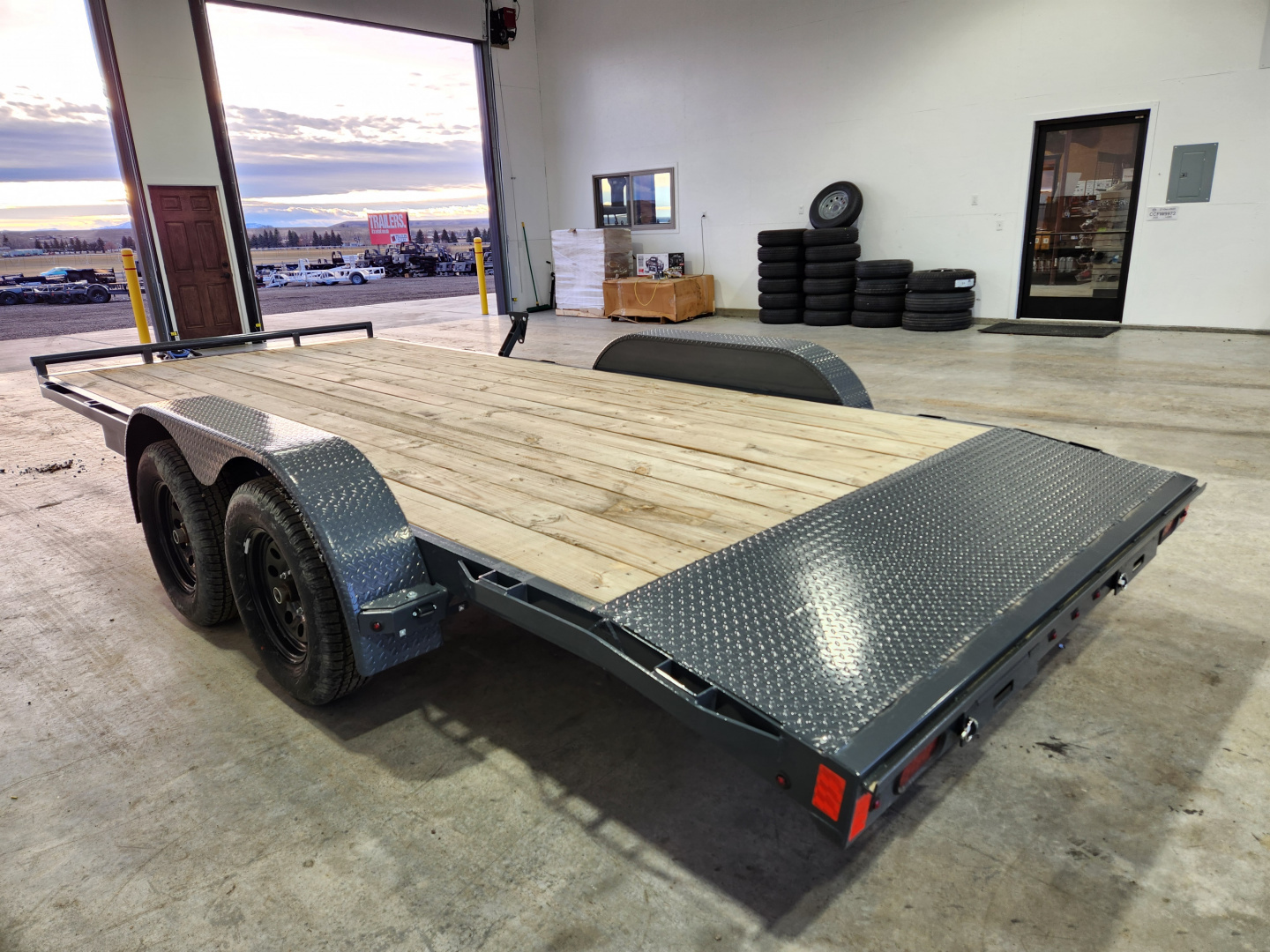 New 2025 Lamar Car Hauler