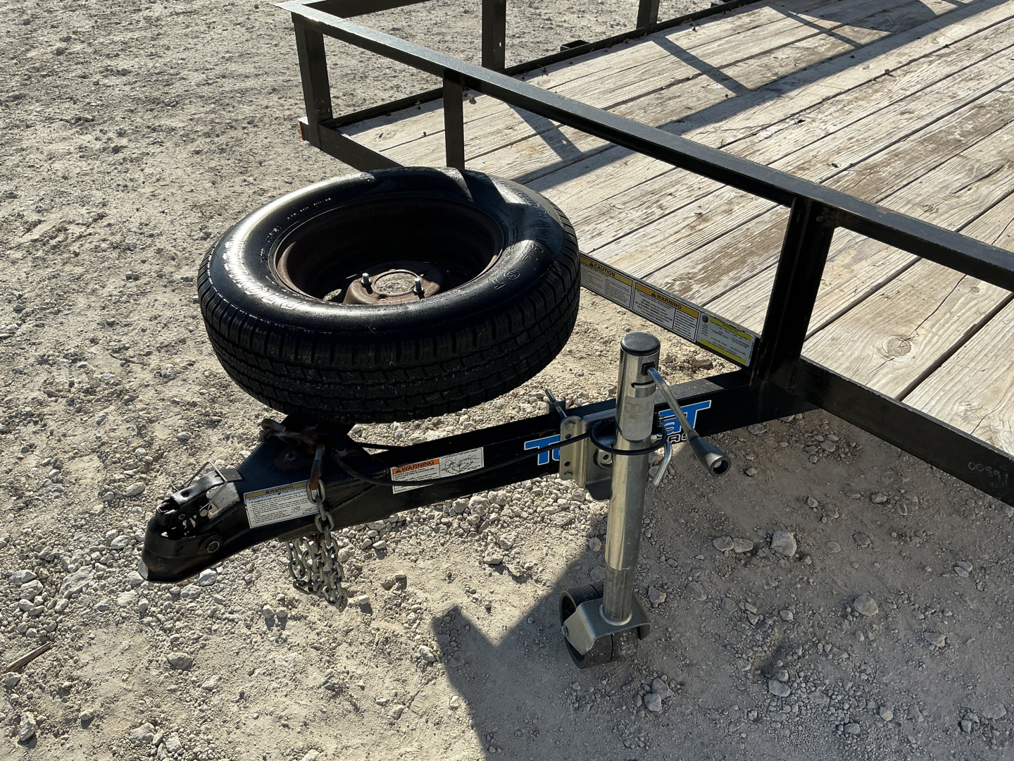 Used 2021 Top Hat 77"x14' Single Axle Utility