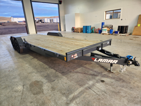 New 2026 Lamar 22' Car Trailer 7K