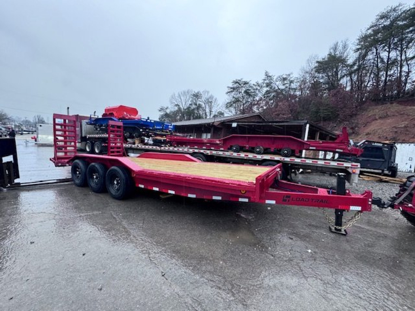 New 2025 Load Trail 102x22 21k Equipment Trailer