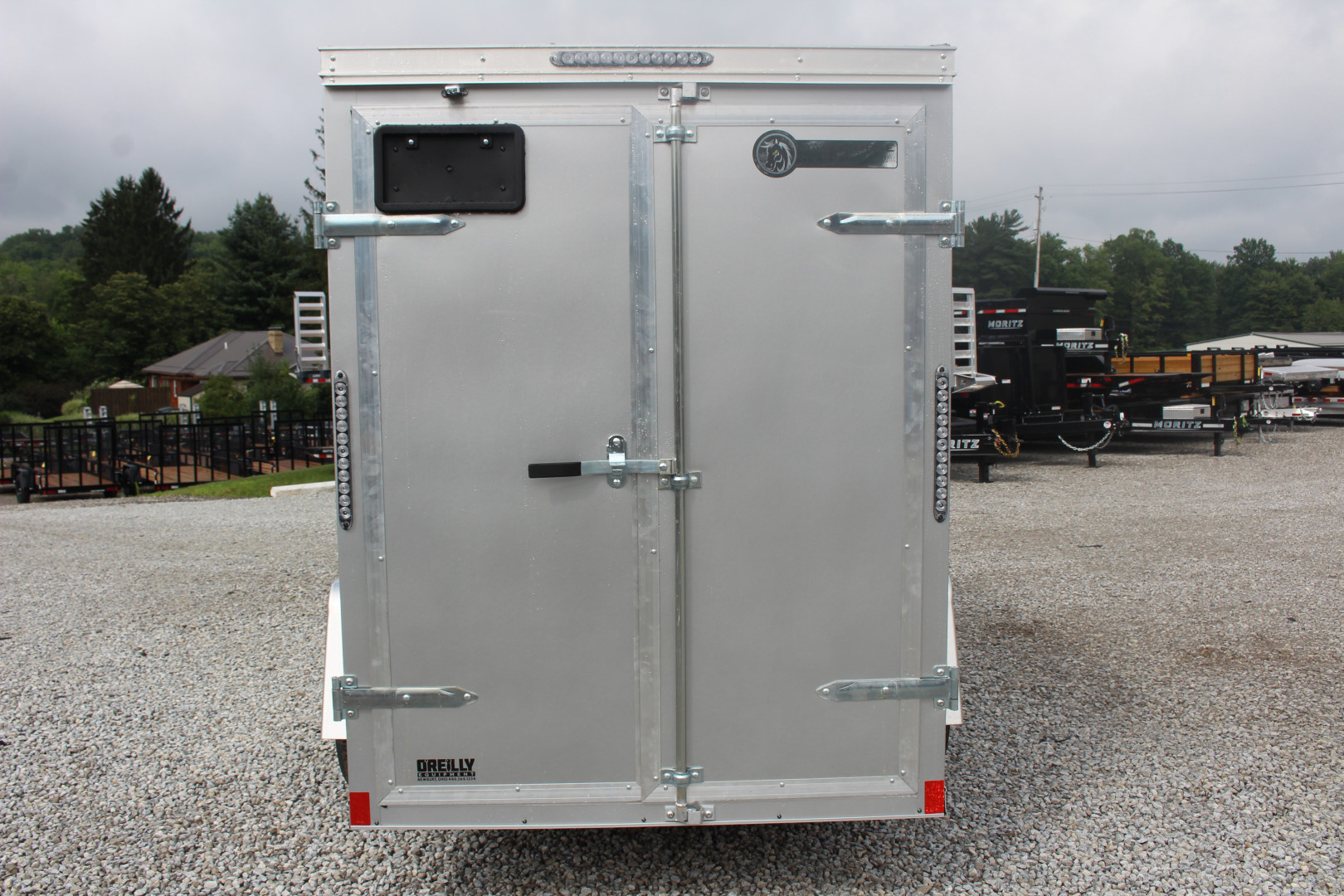 New 2026 Darkhorse Cargo DHW 5' x 10' Enclosed Trailer - Double Rear - 6' Interior Height - 2990# GVW