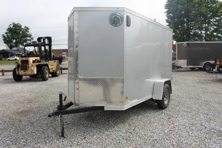 New 2026 Darkhorse Cargo DHW 5' x 10' Enclosed Trailer - Double Rear - 6' Interior Height - 2990# GVW