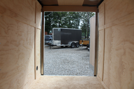 New 2026 Darkhorse Cargo DHW 5' x 10' Enclosed Trailer - Double Rear - 6' Interior Height - 2990# GVW