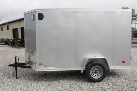 New 2026 Darkhorse Cargo DHW 5' x 10' Enclosed Trailer - Double Rear - 6' Interior Height - 2990# GVW