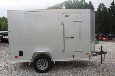 New 2026 Darkhorse Cargo DHW 5' x 10' Enclosed Trailer - Double Rear - 6' Interior Height - 2990# GVW