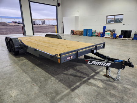 New 2026 Lamar 20' Car Trailer 7K