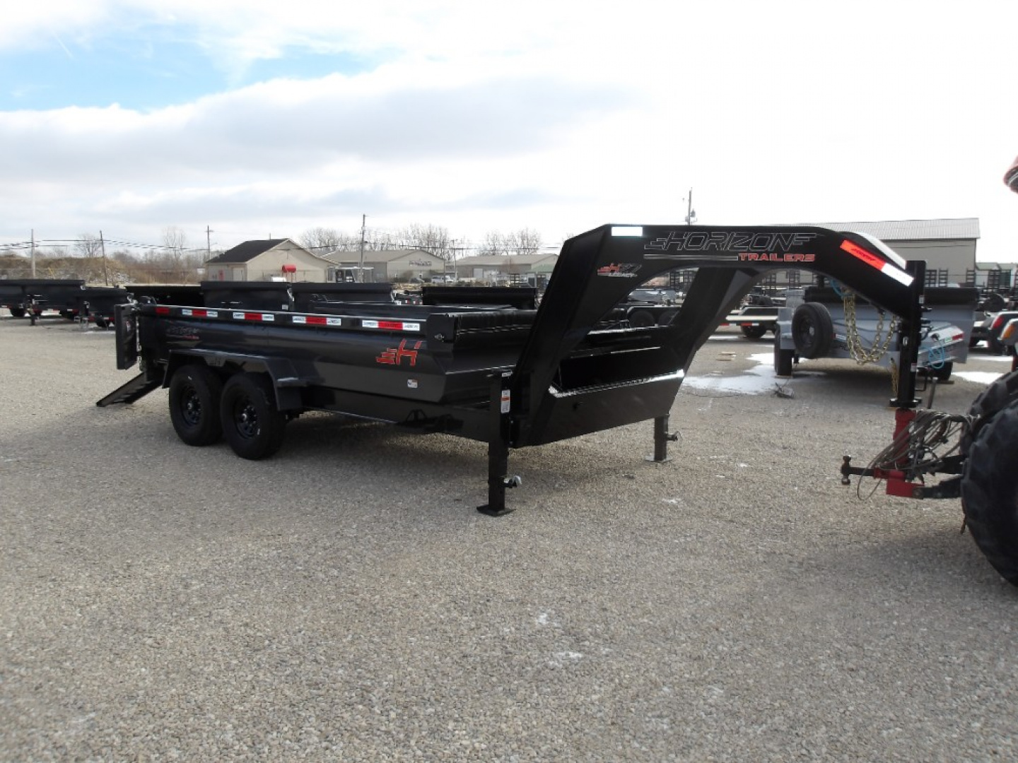 New 2026 Horizon Trailers LLC HZ7 14' x 83" X 2' GN 7K Dump Trailer