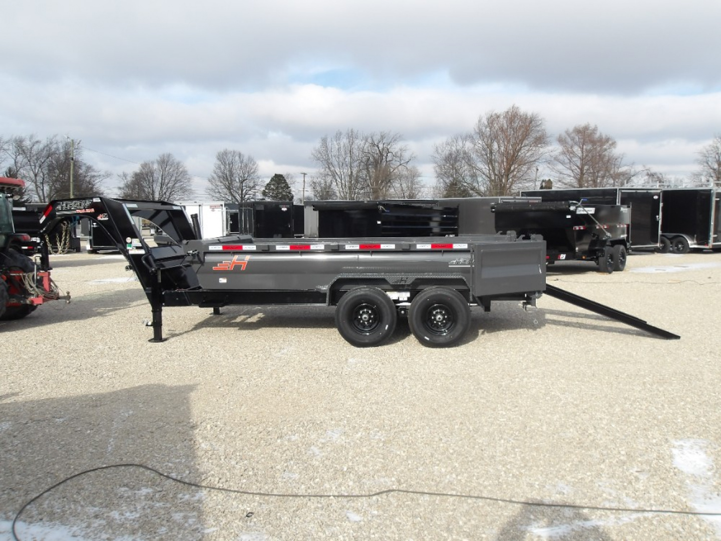 New 2026 Horizon Trailers LLC HZ7 14' x 83" X 2' GN 7K Dump Trailer