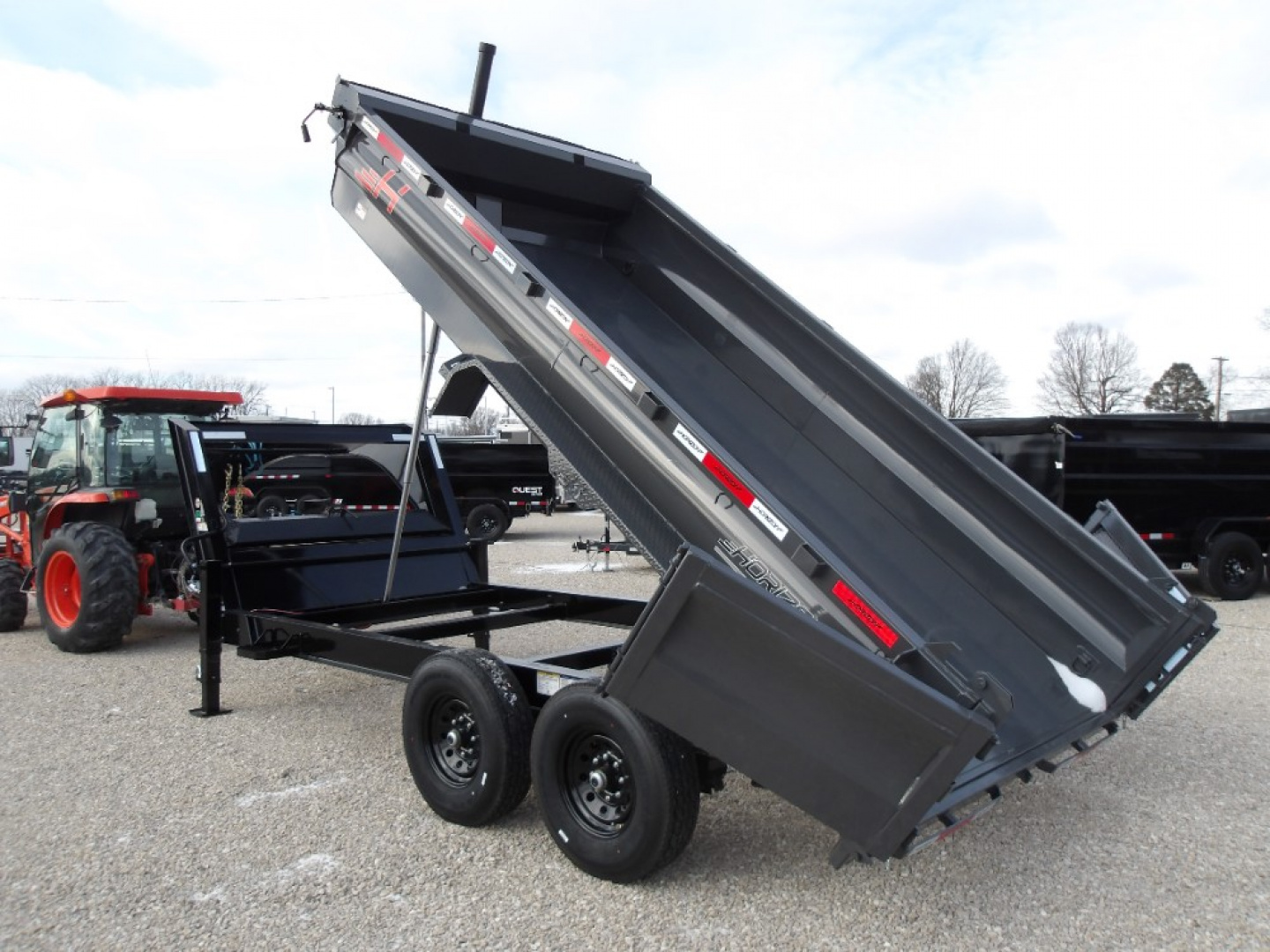 New 2026 Horizon Trailers LLC HZ7 14' x 83" X 2' GN 7K Dump Trailer