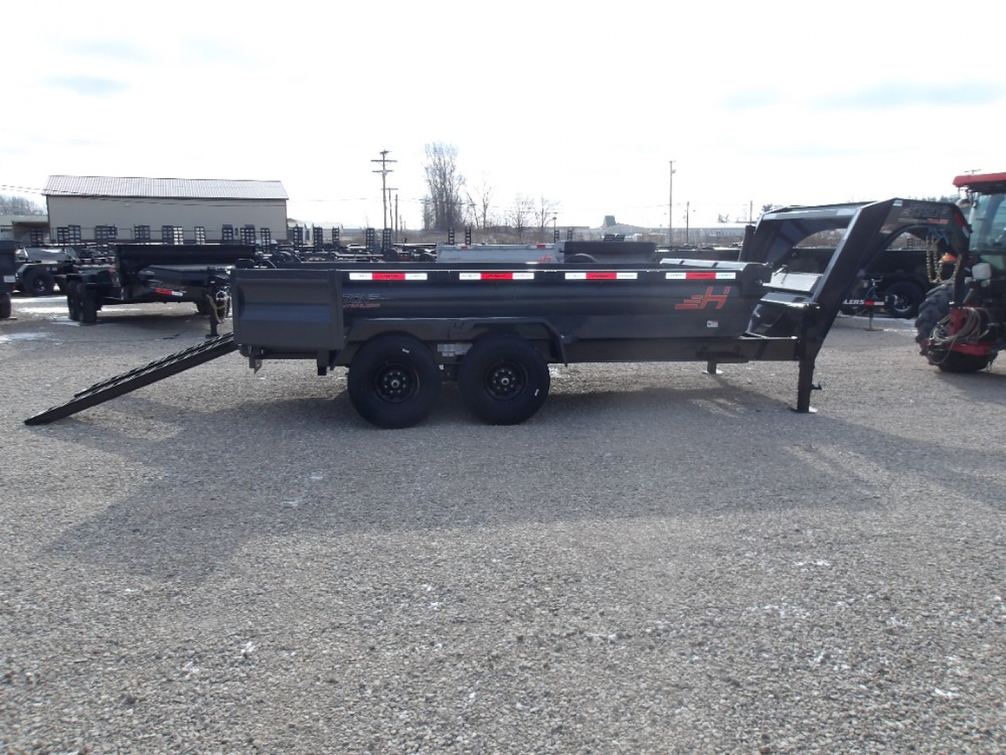 New 2026 Horizon Trailers LLC HZ7 14' x 83" X 2' GN 7K Dump Trailer