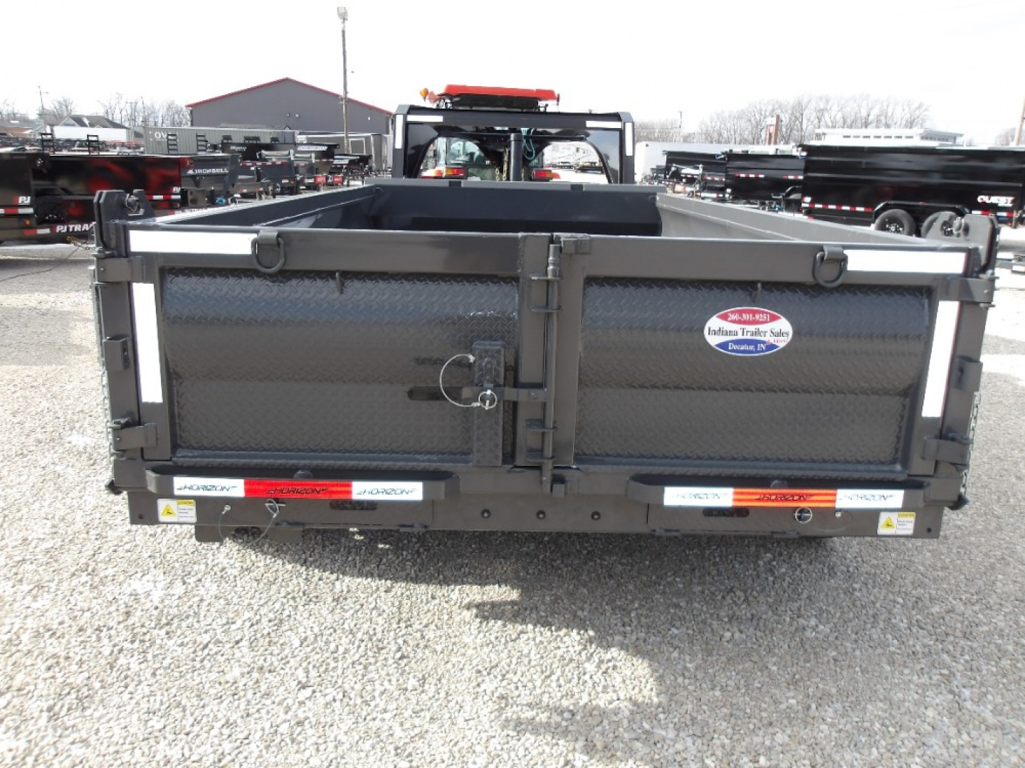New 2026 Horizon Trailers LLC HZ7 14' x 83" X 2' GN 7K Dump Trailer