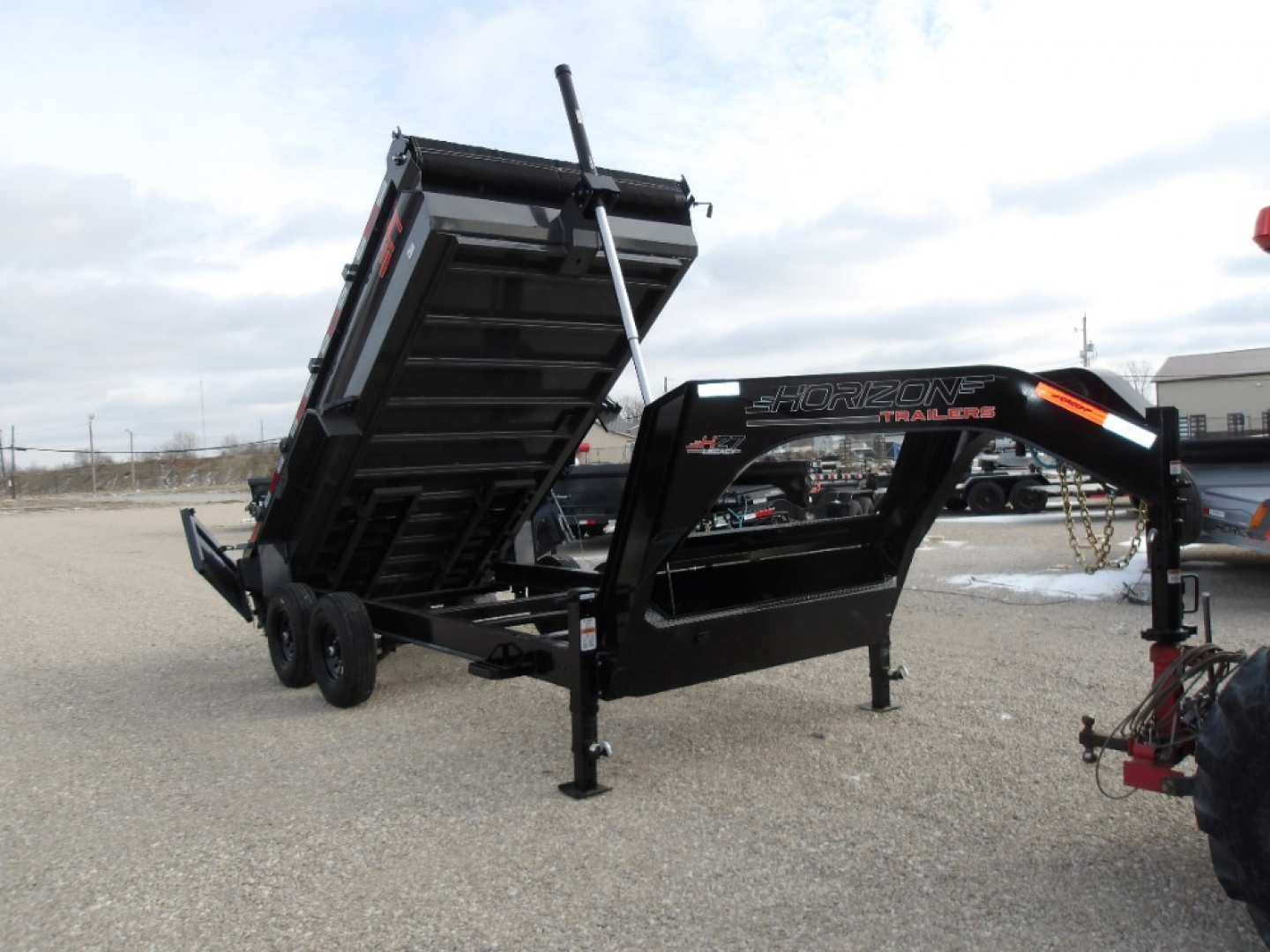 New 2026 Horizon Trailers LLC HZ7 14' x 83" X 2' GN 7K Dump Trailer