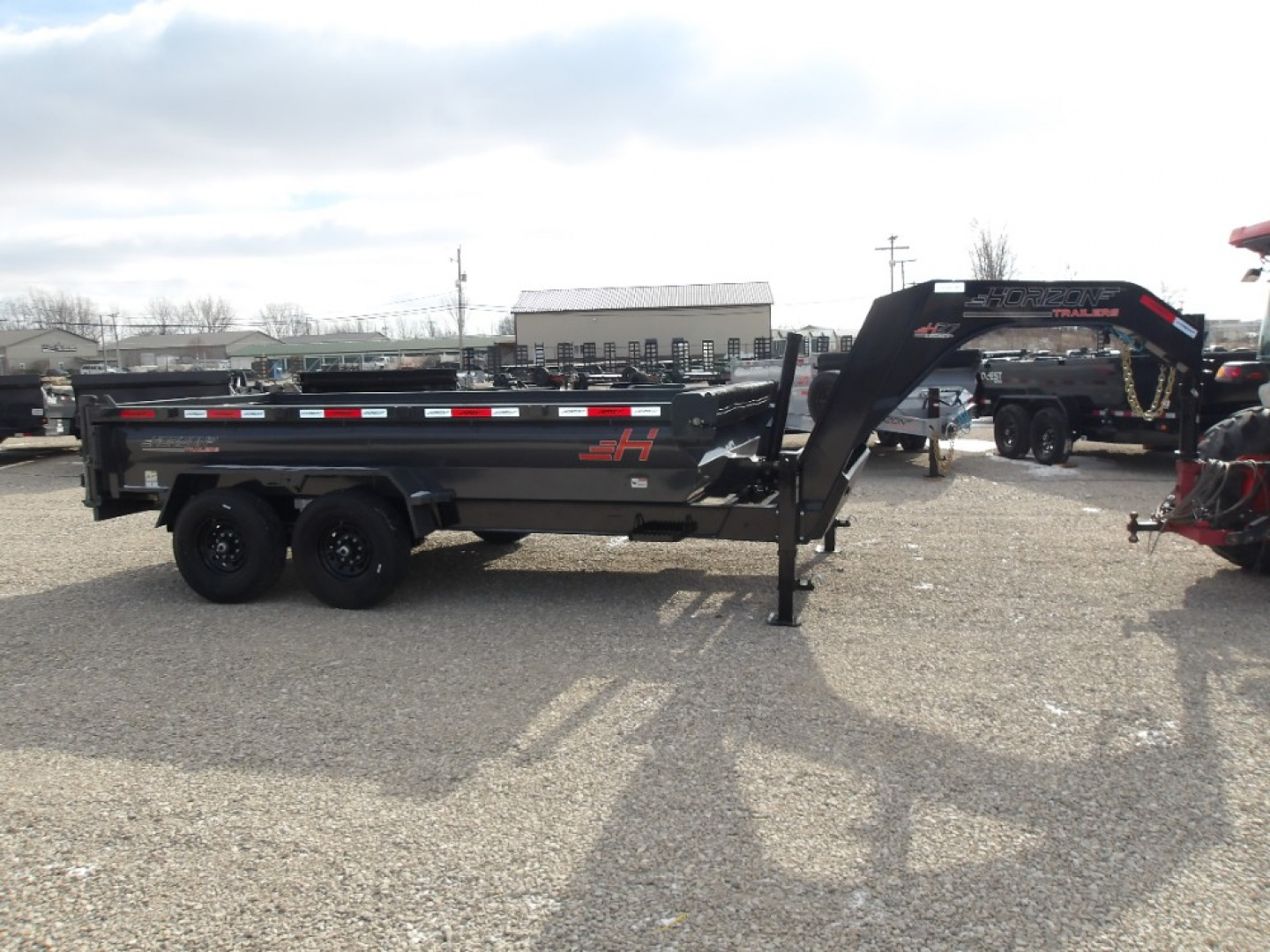 New 2026 Horizon Trailers LLC HZ7 14' x 83" X 2' GN 7K Dump Trailer