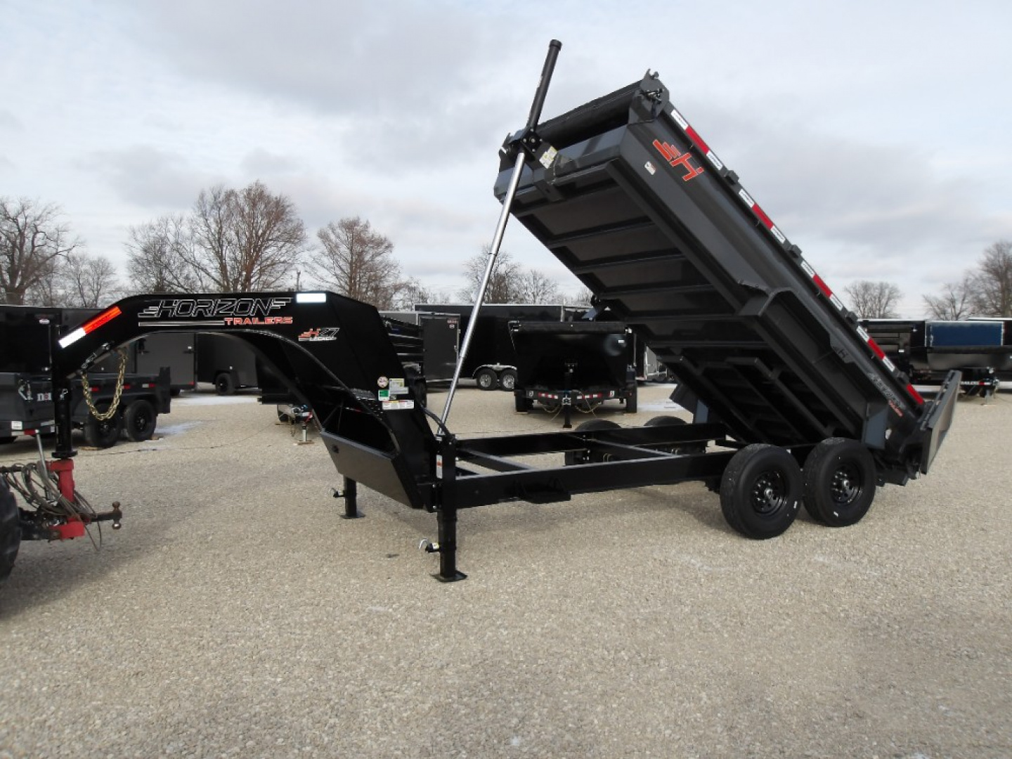New 2026 Horizon Trailers LLC HZ7 14' x 83" X 2' GN 7K Dump Trailer