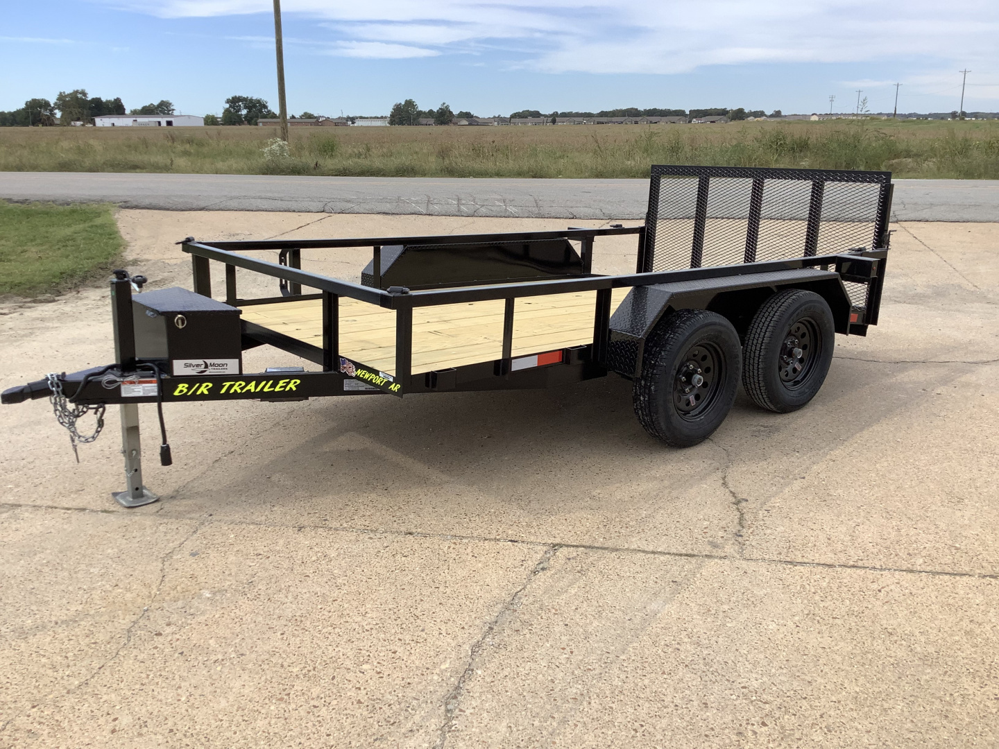 New 2026 B/R Trailers 76x12 Tandem Axle (7K) Utility Trailer