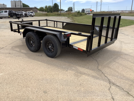 New 2026 B/R Trailers 76x12 Tandem Axle (7K) Utility Trailer