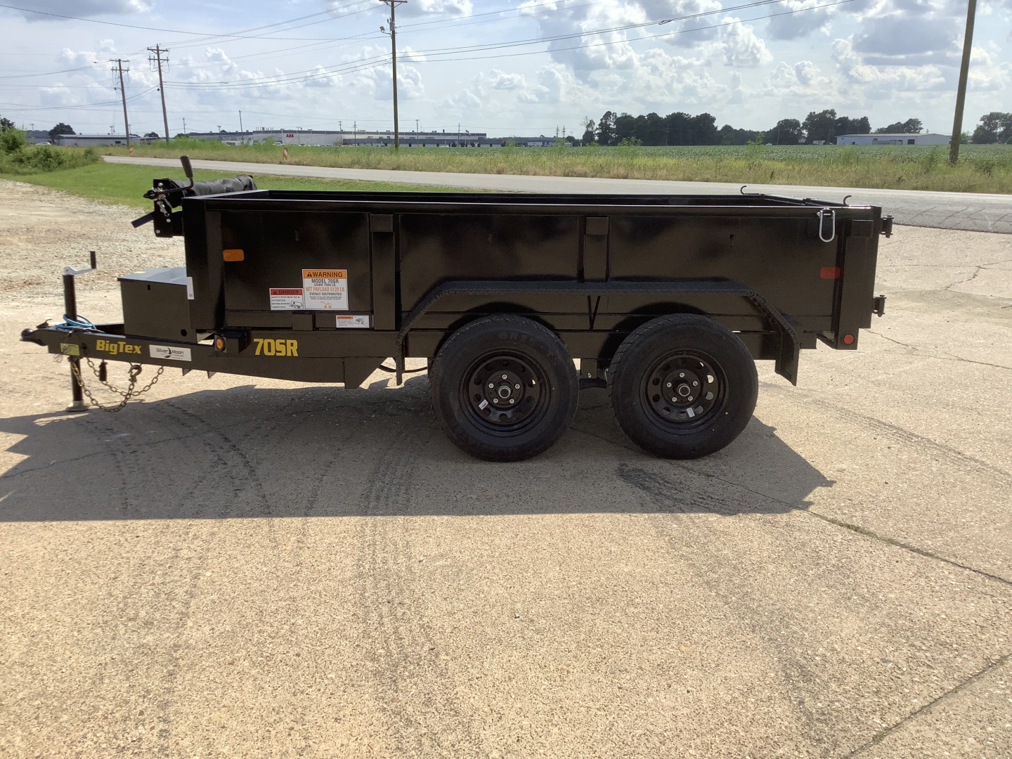 New 2026 Big Tex Trailers 70SR-10 60x10 (7K) Single-Ram Dump Trailer