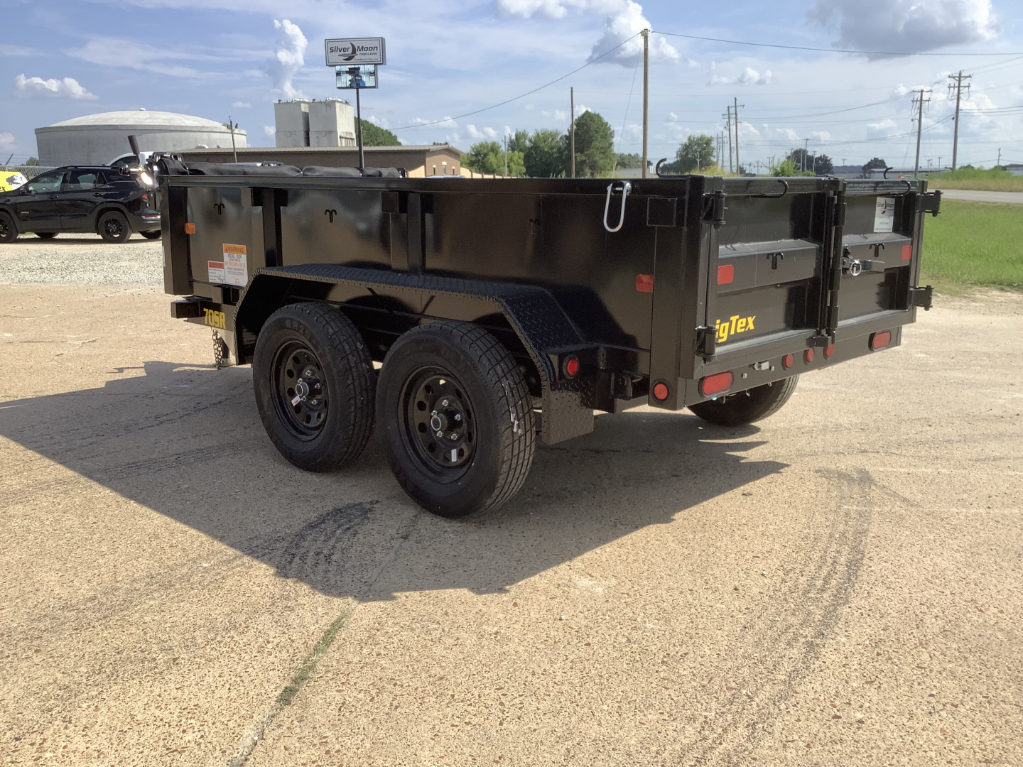 New 2026 Big Tex Trailers 70SR-10 60x10 (7K) Single-Ram Dump Trailer