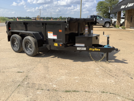 New 2026 Big Tex Trailers 70SR-10 60x10 (7K) Single-Ram Dump Trailer