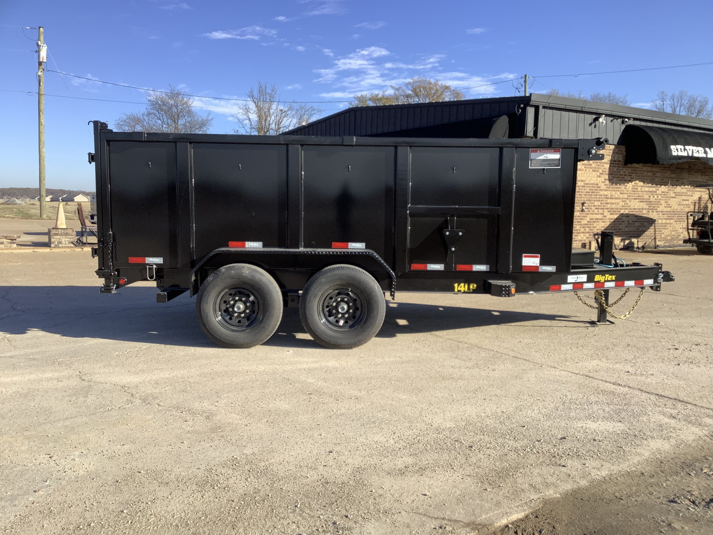 New 2026 Big Tex Trailers 14LP-14 83x14 (14K) Low-Profile Dump Trailer