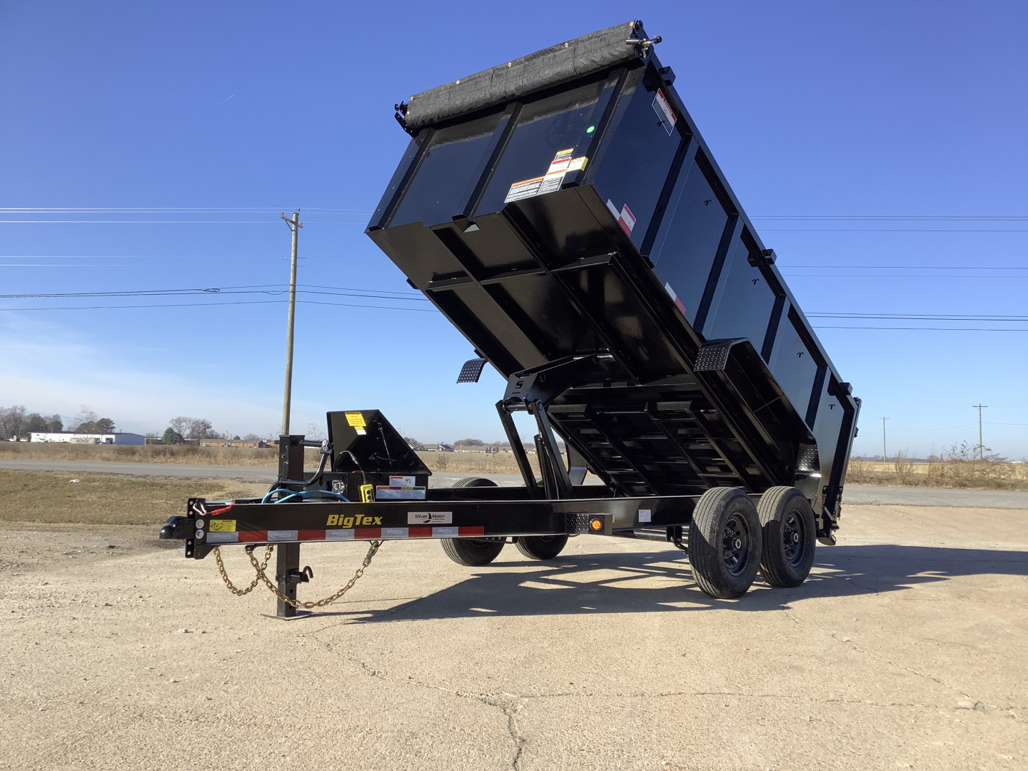 New 2026 Big Tex Trailers 14LP-14 83x14 (14K) Low-Profile Dump Trailer