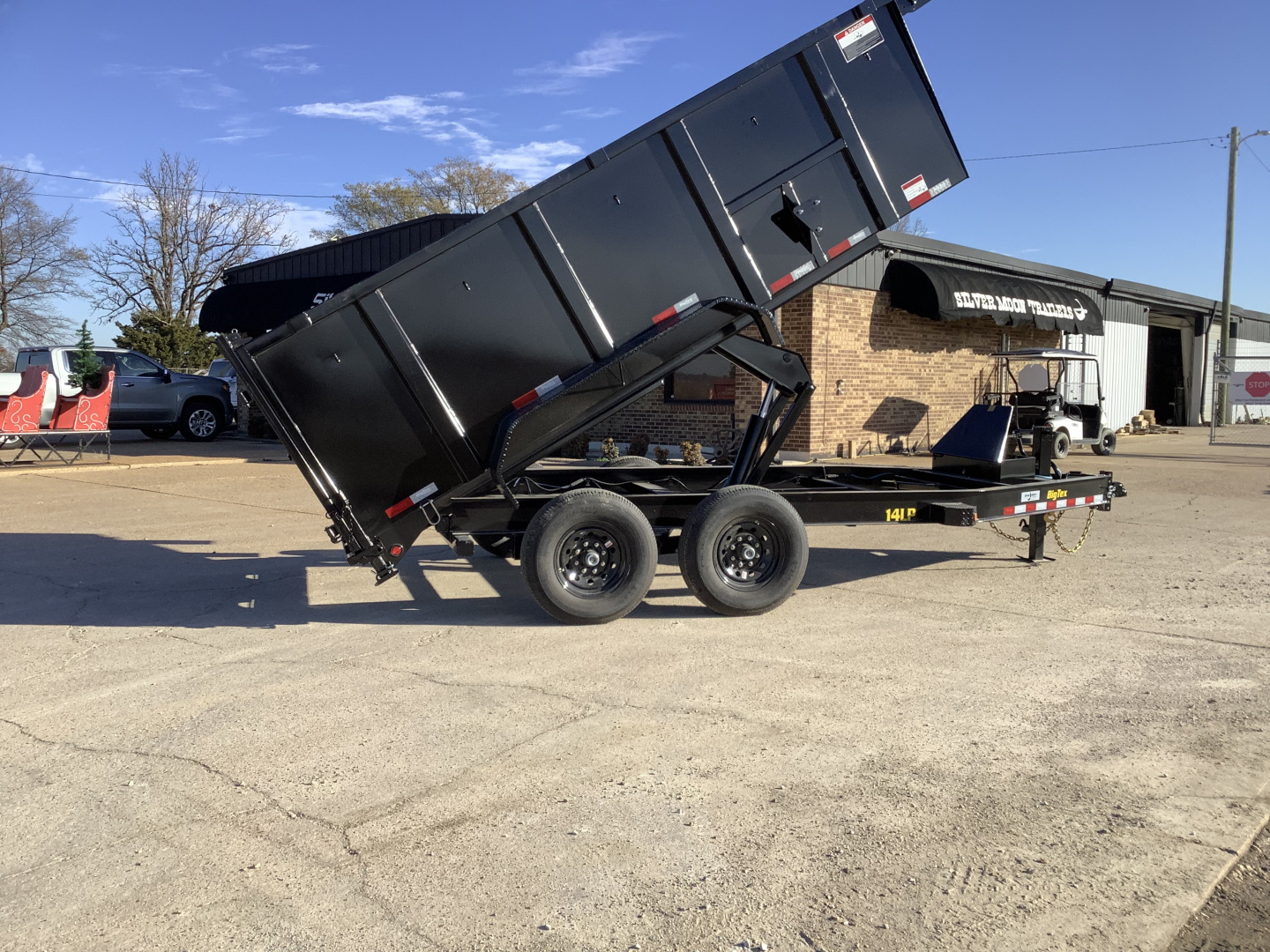 New 2026 Big Tex Trailers 14LP-14 83x14 (14K) Low-Profile Dump Trailer