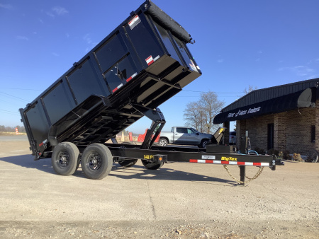 New 2026 Big Tex Trailers 14LP-14 83x14 (14K) Low-Profile Dump Trailer