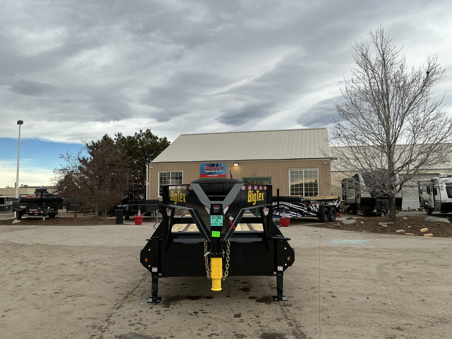 New 2026 Big Tex Trailers 14GN-30D5A-MRBK Flatbed Trailer