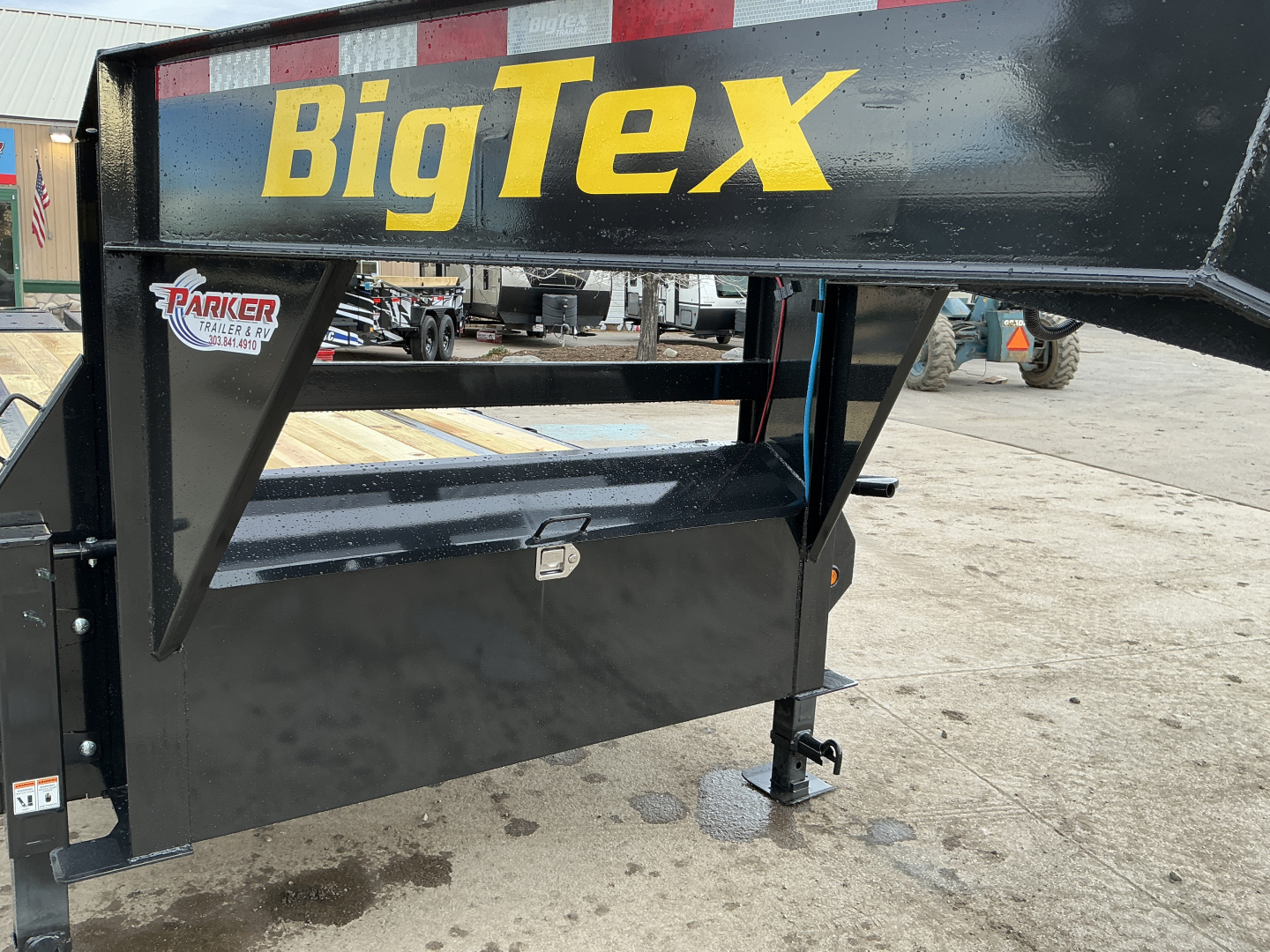 New 2026 Big Tex Trailers 14GN-30D5A-MRBK Flatbed Trailer