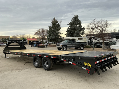 New 2026 Big Tex Trailers 14GN-30D5A-MRBK Flatbed Trailer