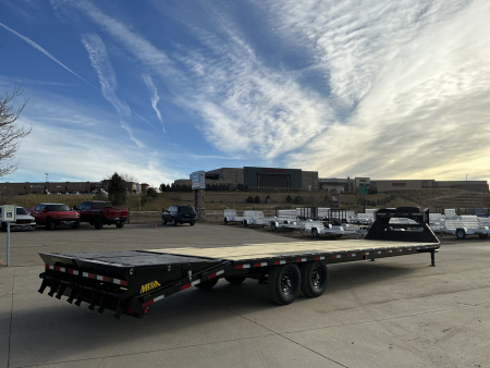New 2026 Big Tex Trailers 14GN-35D5A-MRBK Flatbed Trailer