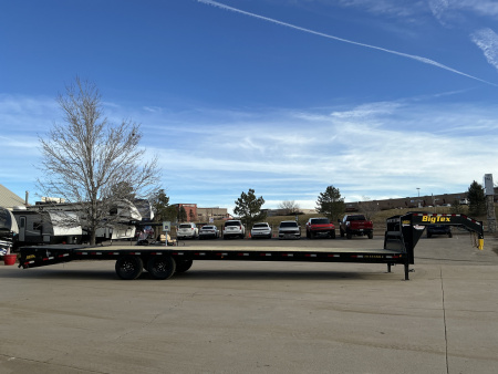 New 2026 Big Tex Trailers 14GN-35D5A-MRBK Flatbed Trailer