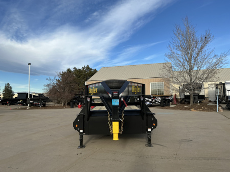 New 2026 Big Tex Trailers 14GN-35D5A-MRBK Flatbed Trailer