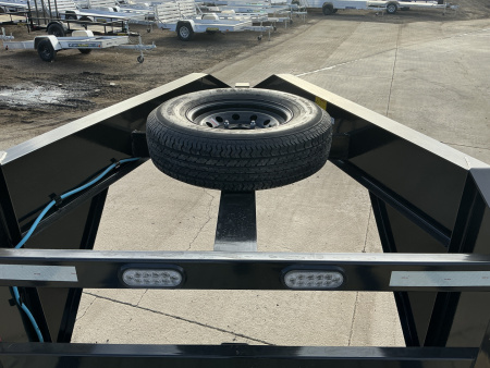 New 2026 Big Tex Trailers 14GN-35D5A-MRBK Flatbed Trailer