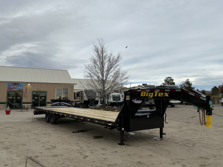 New 2026 Big Tex Trailers 14GN-35D5A-MRBK Flatbed Trailer