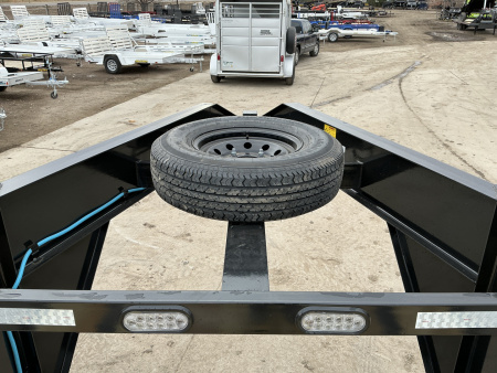 New 2026 Big Tex Trailers 14GN-35D5A-MRBK Flatbed Trailer