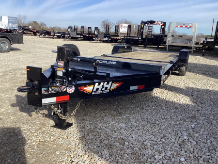 New 2026 H&H 82x16+6 Topline I-Beam Gravity Tilt Trailer, 17.6k GVWR