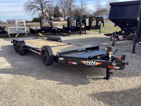 New 2026 H&H 82x16+6 Topline I-Beam Gravity Tilt Trailer, 17.6k GVWR